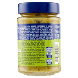 BARILLA PESTO AU BASILIC ET SAUCE ROQUETTE 190G