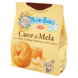 GALLETAS MULINO BIANCO CUOR DI MELA CON MANZANAS 100% ITALIANAS 300G