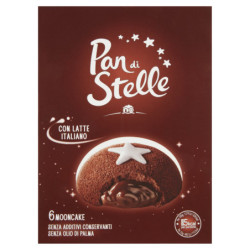 PAN DI STELLE MOONCAKE TORTINO AL CIOCCOLATO 6 PEZZI 210G