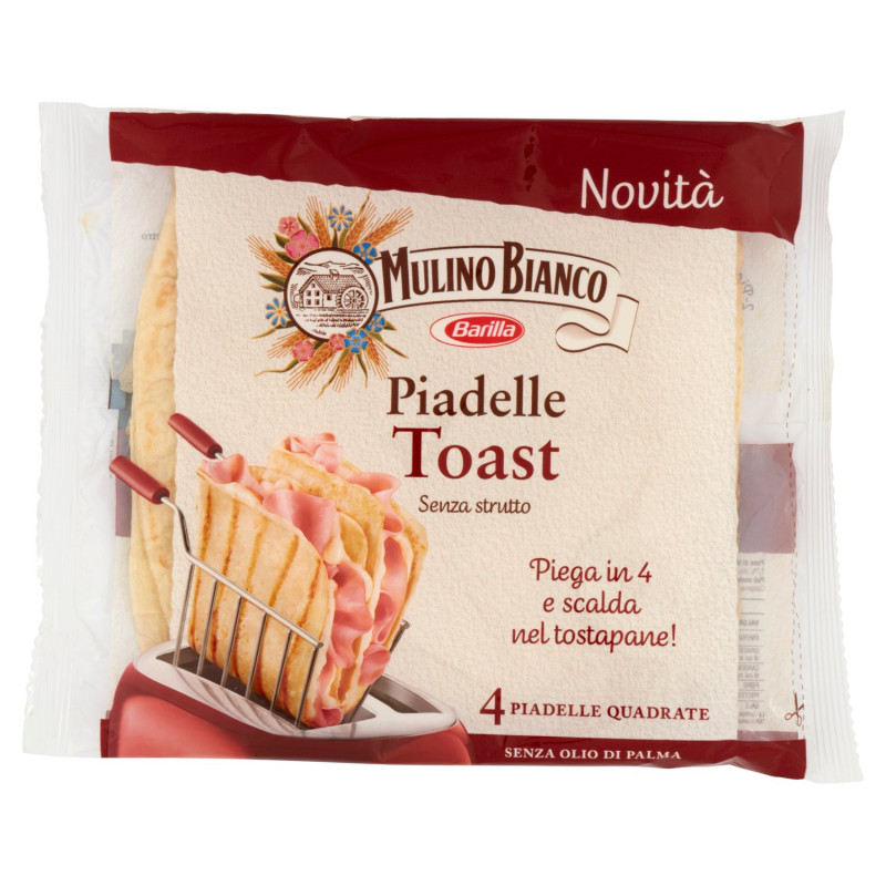 MULINO BIANCO PIADINA PIADELLE TOAST 240G