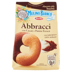 GALLETAS MULINO BIANCO ABBRACCI CON CACAO Y NATA FRESCA 350G