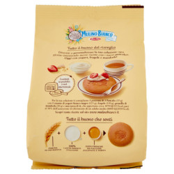 MULINO BIANCO PANCAKE SNACK 100% LAIT FRAIS ITALIEN ET FARINE DURABLE 4 PIÈCES 280G