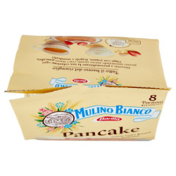 Mulino Bianco Pancake Merenda 100% Latte Fresco Italiano e Farina Sostenibile 4 pezzi 280g