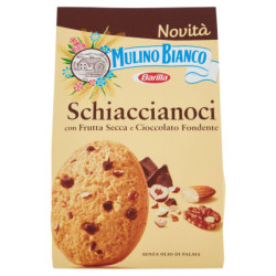 GALLETAS CASCANUECES MULINO BIANCO CON FRUTOS SECOS Y CHOCOLATE NEGRO 300G