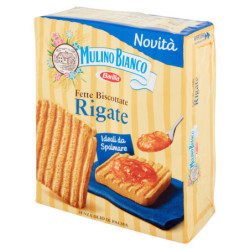 MULINO BIANCO FETTE BISCOTTATE RIGATE 315G