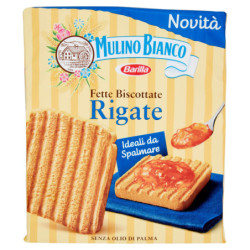 MULINO BIANCO FETTE BISCOTTATE RIGATE 315G