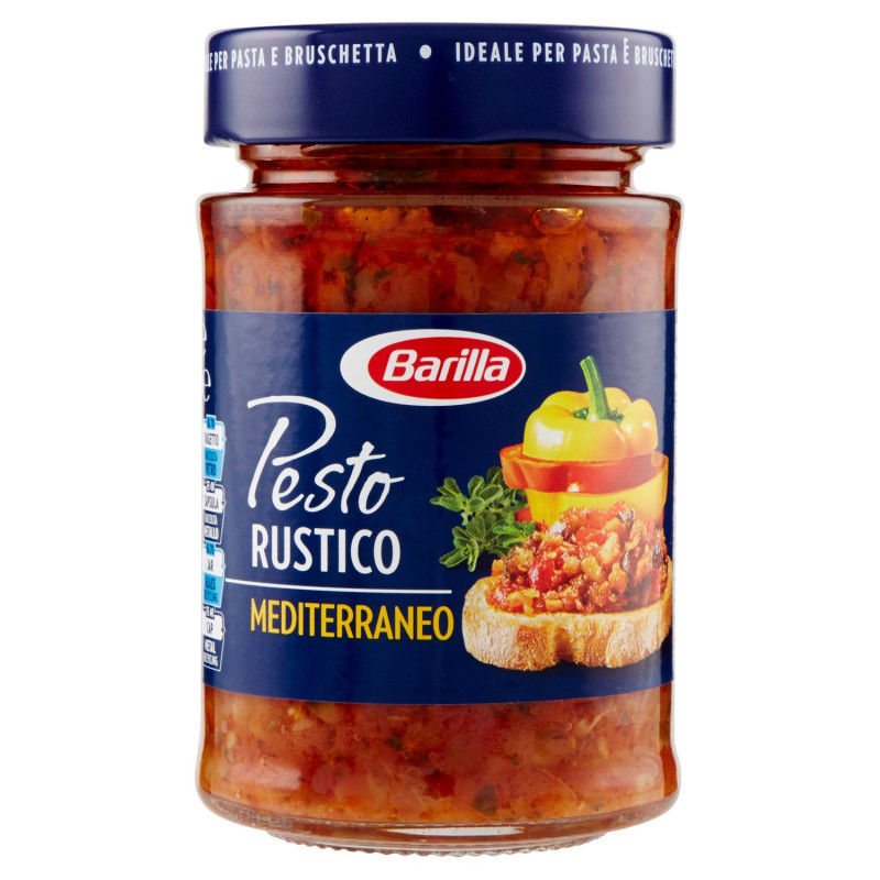 BARILLA PESTO RÚSTICO VERDURAS MEDITERRÁNEAS 200G