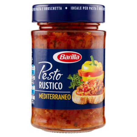 BARILLA RUSTIC PESTO MEDITERRANEAN VEGETABLES 200G