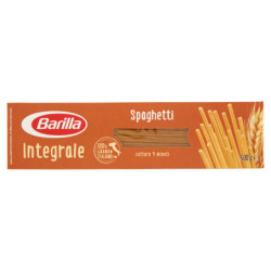 BARILLA WHOLE WHOLE PASTA SPAGHETTI 100% ITALIAN WHEAT 500G