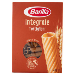 Barilla Pasta Integrale Tortiglioni 100% grano italiano 500 g