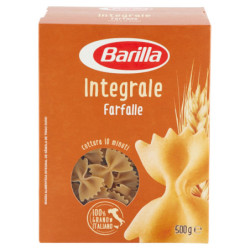 BARILLA ENTERA PASTA MARIPOSA ENTERA 100% TRIGO ITALIANO 500 G