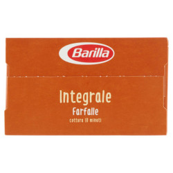 BARILLA WHOLE WHOLE BUTTERFLY PASTA 100% ITALIAN WHEAT 500 G