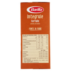 BARILLA GANZE SCHMETTERLINGSNUDELN 100 % ITALIENISCHER WEIZEN 500 G