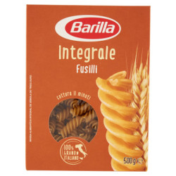 Barilla Pasta Integrale Fusilli 100% grano italiano 500 g