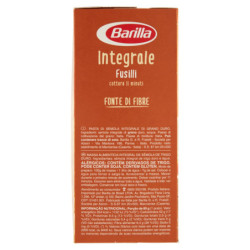 BARILLA ENTERA PASTA ENTERA FUSILLI 100% TRIGO ITALIANO 500 G