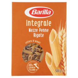 Barilla Pasta Integrale Mezze Penne Rigate 100% grano italiano 500 g