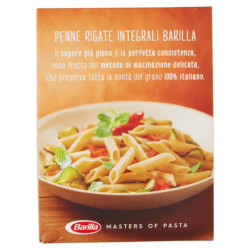 BARILLA GANZE GANZE PASTA PENNE RIGATE 100 % ITALIENISCHER WEIZEN 500 G