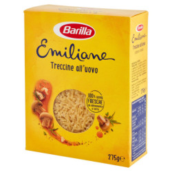 BARILLA EMILIANE PASTA AL HUEVO TRENZAS AL HUEVO 275G