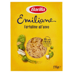 BARILLA EMILIANE EGG PASTA EGG BUTTERFLIES 275G