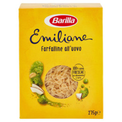 Barilla Emiliane Pasta all'uovo Farfalline all'uovo 275g