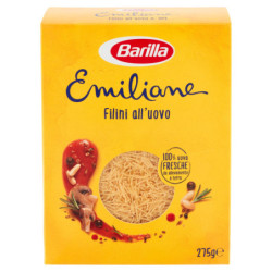 Barilla Emiliane Filini all'uovo 275g