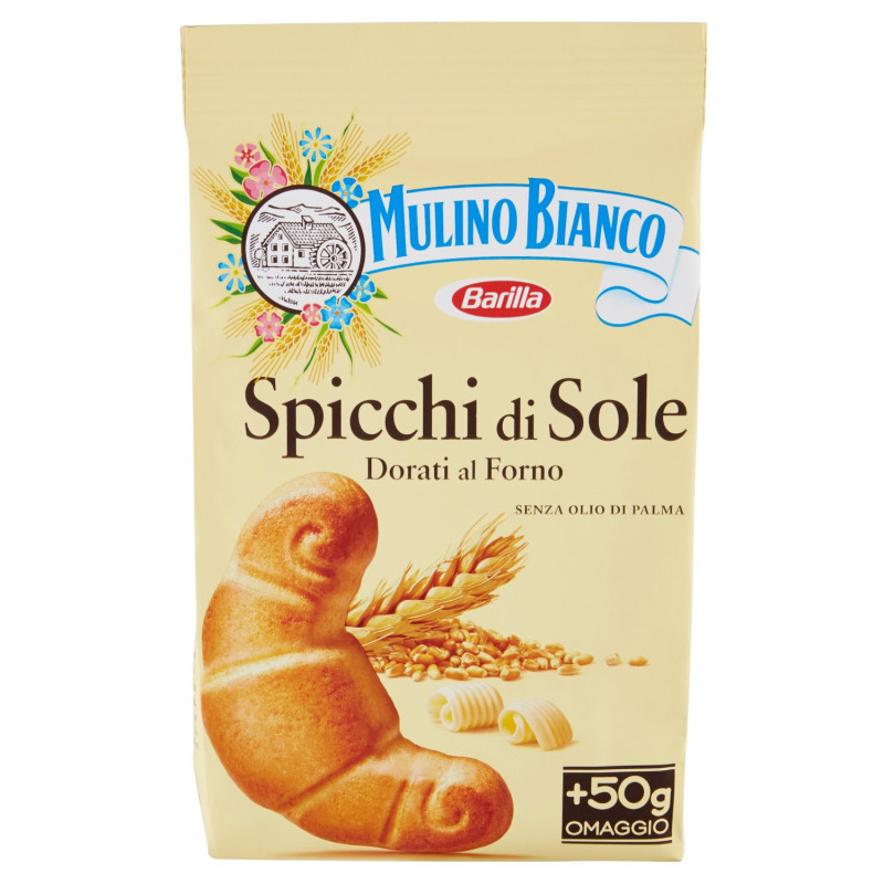 MULINO BIANCO SLICES OF SUN GOLDEN BAKED BISCUITS 400G