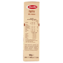 BARILLA ITALIAN SPELLED 400G