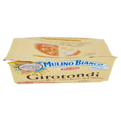 MULINO BIANCO GIROTONDI BISCOTTI CON GRANELLI DI ZUCCHERO DI CANNA 350G