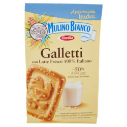 Mulino Bianco Galletti Biscotti con Latte Fresco 100% Italiano 350g