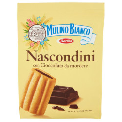 Mulino Bianco Nascondini Biscotti con Cioccolato da Mordere 600g