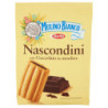 MULINO BIANCO NASCONDINI BISCUITS WITH CHOCOLATE TO BITE 600G