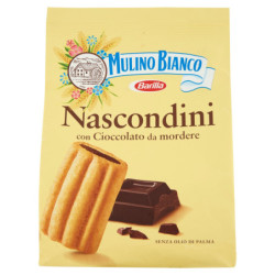 Mulino Bianco Nascondini Biscotti con Cioccolato da Mordere 600g