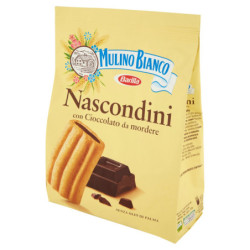 Mulino Bianco Nascondini Biscotti con Cioccolato da Mordere 600g