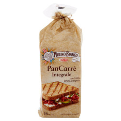 Mulino Bianco Pan Carrè Pane Integrale Ideale per Toast 315g