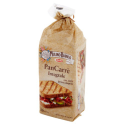 MULINO BIANCO PAN CARRÈ WHOLE WHOLE BREAD IDEAL FOR TOAST 315G