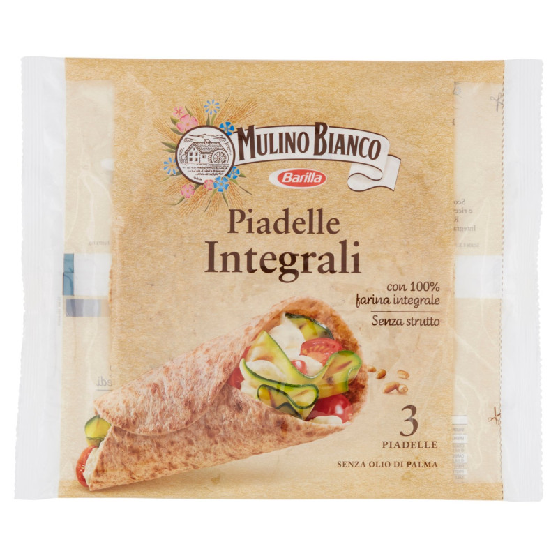 WEISSE MÜHLEN-INTEGRALPLATTEN, IDEAL FÜR 3 STÜCK 225G PIADINA