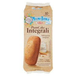 MULINO BIANCO SNACK DE PLUMCAKE ENTERO CON HARINA INTEGRAL 100% INTEGRAL 10 PIEZAS 330G