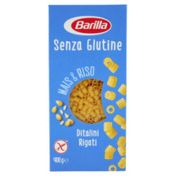 BARILLA DITALINI RIGATI SIN GLUTEN 400G