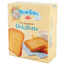 Mulino Bianco Fette Biscottate Dolcifette 315g