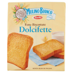 Mulino Bianco Fette Biscottate Dolcifette 315g