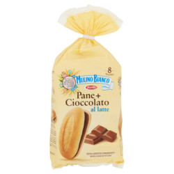 MULINO BIANCO BREAD+CHOCOLATE SNACK 8 PIECES 300G