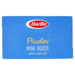 BARILLA PICCOLINI MINI ROUES DE BLÉ ITALIEN 500G