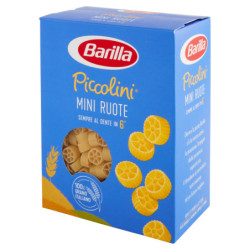 BARILLA PICCOLINI ITALIAN WHEAT MINI WHEELS 500G