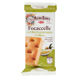 MULINO BIANCO FOCACCELLE MIT NATIVEM OLIVENÖL EXTRA 198G