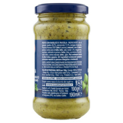 BARILLA PESTO WITH BASIL AND ROCKET 190G