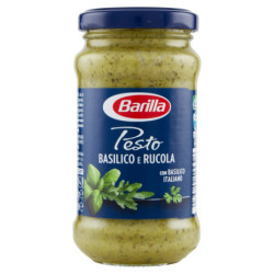 PESTO DE BARILLA CON ALBAHACA Y RÚCULA 190G