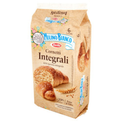 MULINO BIANCO GANZ-GANZ-CROissants-SNACK MIT 100 % VOLLSTÄNDIGEM MEHL 6 STÜCK 240G