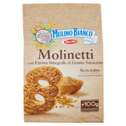 GALLETAS MULINO BIANCO MOLINETTI CON HARINA ENTERA Y TRIGO ALFORFÓN OFERTA 800G