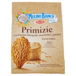 Mulino Bianco Primizie Biscotti con Farina Integrale Macinata a Pietra 700g