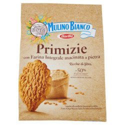 Mulino Bianco Primizie Biscotti con Farina Integrale Macinata a Pietra 700g